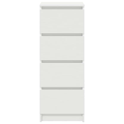 vidaXL Sideboard White 37.5x35x99 cm Engineered Wood