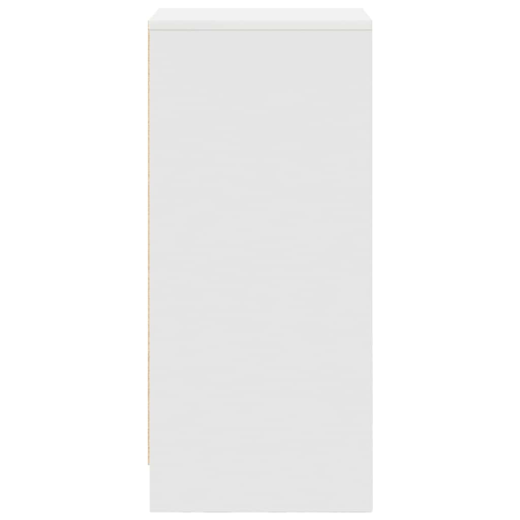 vidaXL Sideboard White 37.5x35x99 cm Engineered Wood