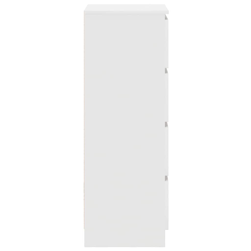 vidaXL Sideboard White 37.5x35x99 cm Engineered Wood