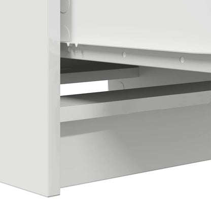 vidaXL Sideboard White 37.5x35x99 cm Engineered Wood
