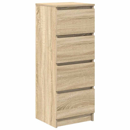vidaXL Sideboard Sonoma Oak 37.5x35x99 cm Engineered Wood