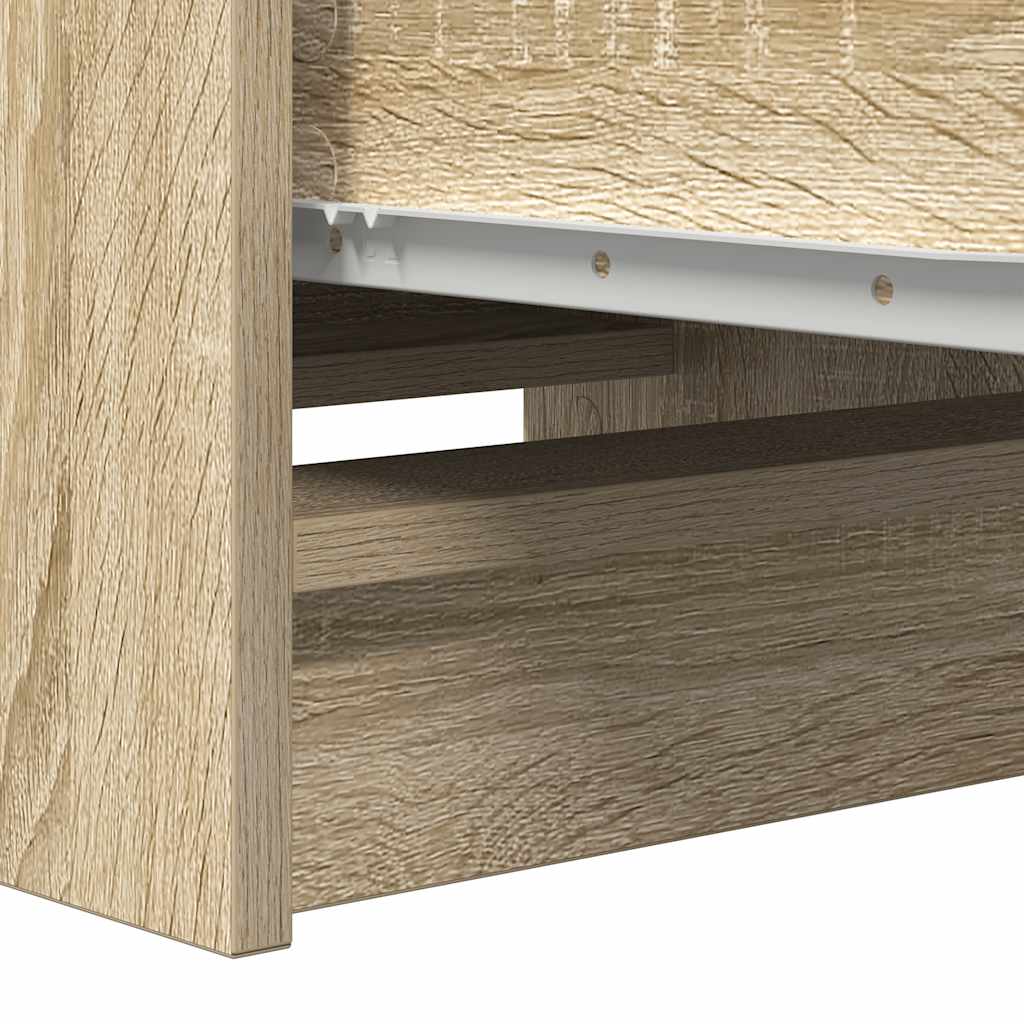 vidaXL Sideboard Sonoma Oak 37.5x35x99 cm Engineered Wood