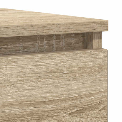 vidaXL Sideboard Sonoma Oak 37.5x35x99 cm Engineered Wood