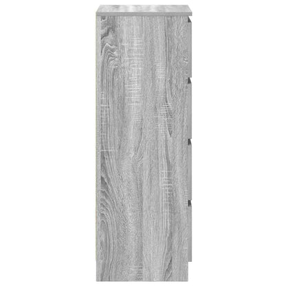 vidaXL Sideboard Grey Sonoma 37.5x35x99 cm Engineered Wood