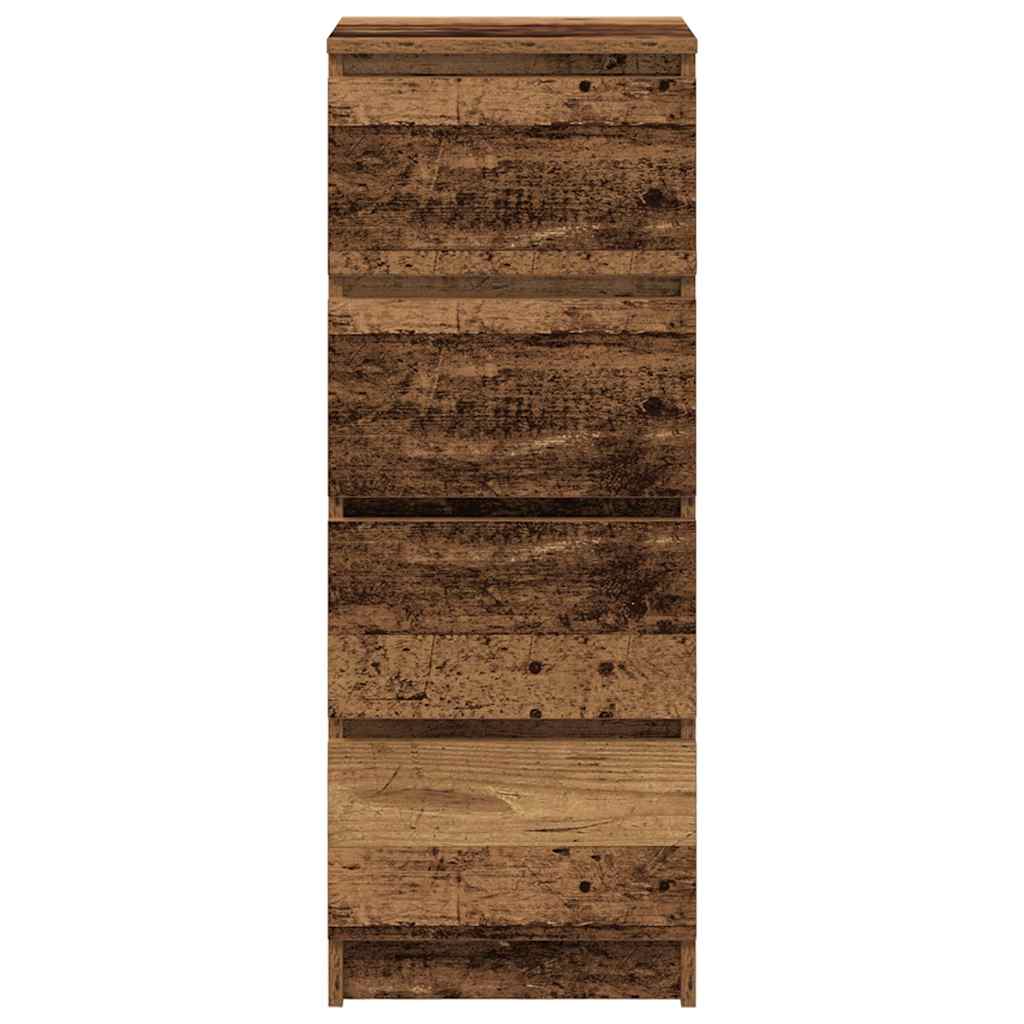 vidaXL Sideboard Old Wood 37.5x35x99 cm Engineered Wood