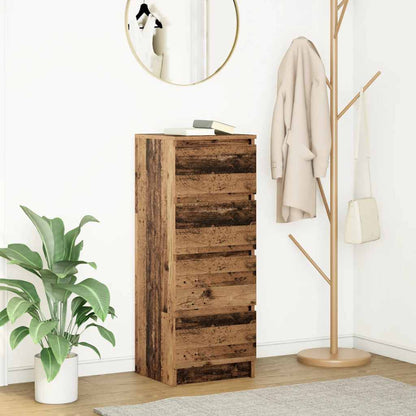 vidaXL Sideboard Old Wood 37.5x35x99 cm Engineered Wood