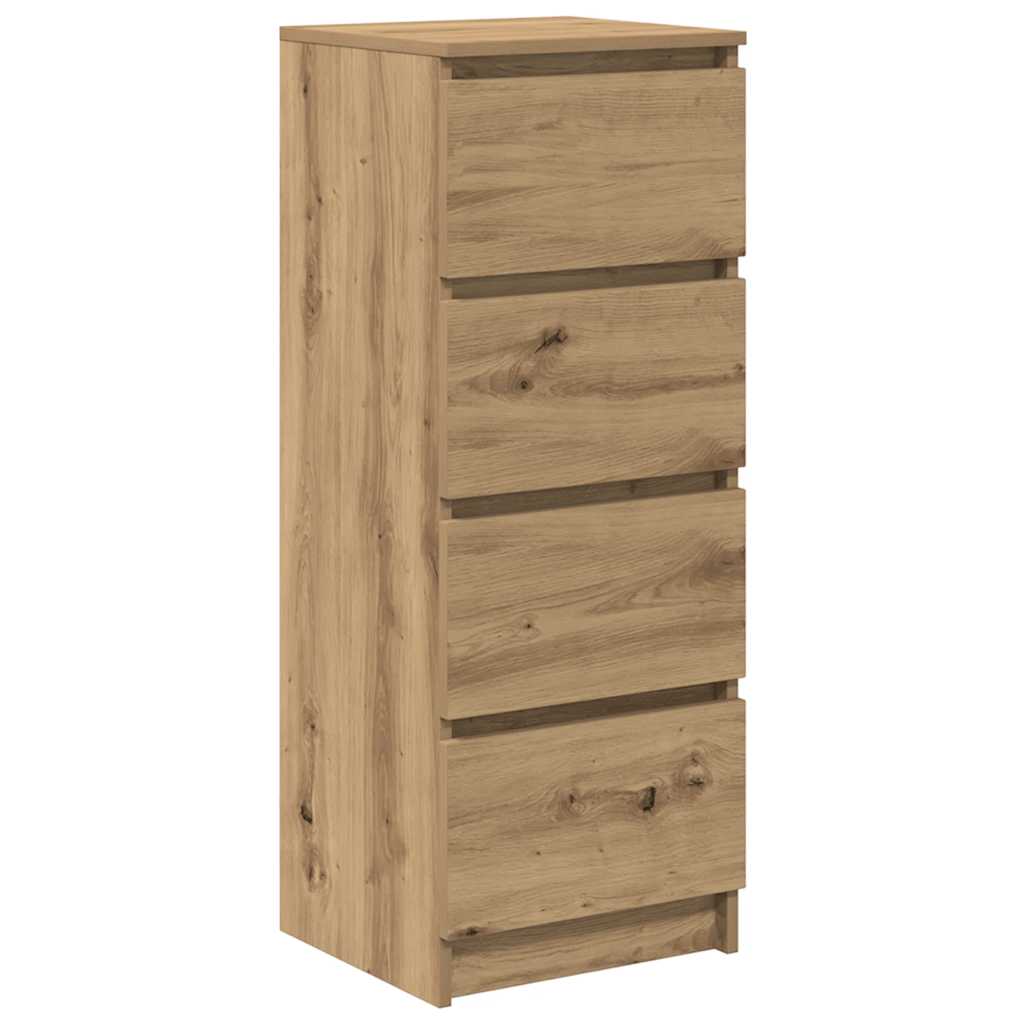 vidaXL Sideboard Artisan Oak 37.5x35x99 cm Engineered Wood