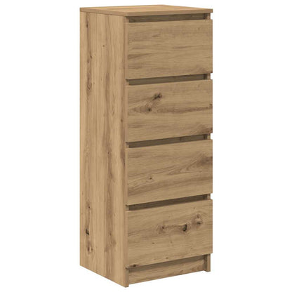 vidaXL Sideboard Artisan Oak 37.5x35x99 cm Engineered Wood