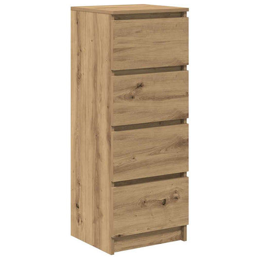 vidaXL Sideboard Artisan Oak 37.5x35x99 cm Engineered Wood