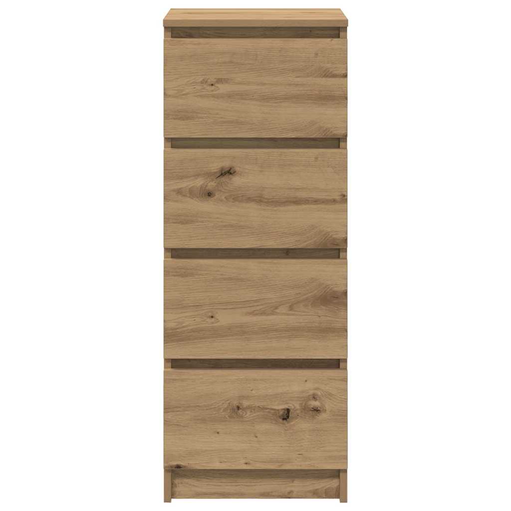 vidaXL Sideboard Artisan Oak 37.5x35x99 cm Engineered Wood