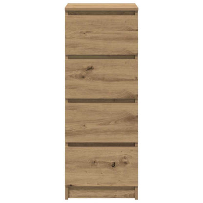 vidaXL Sideboard Artisan Oak 37.5x35x99 cm Engineered Wood