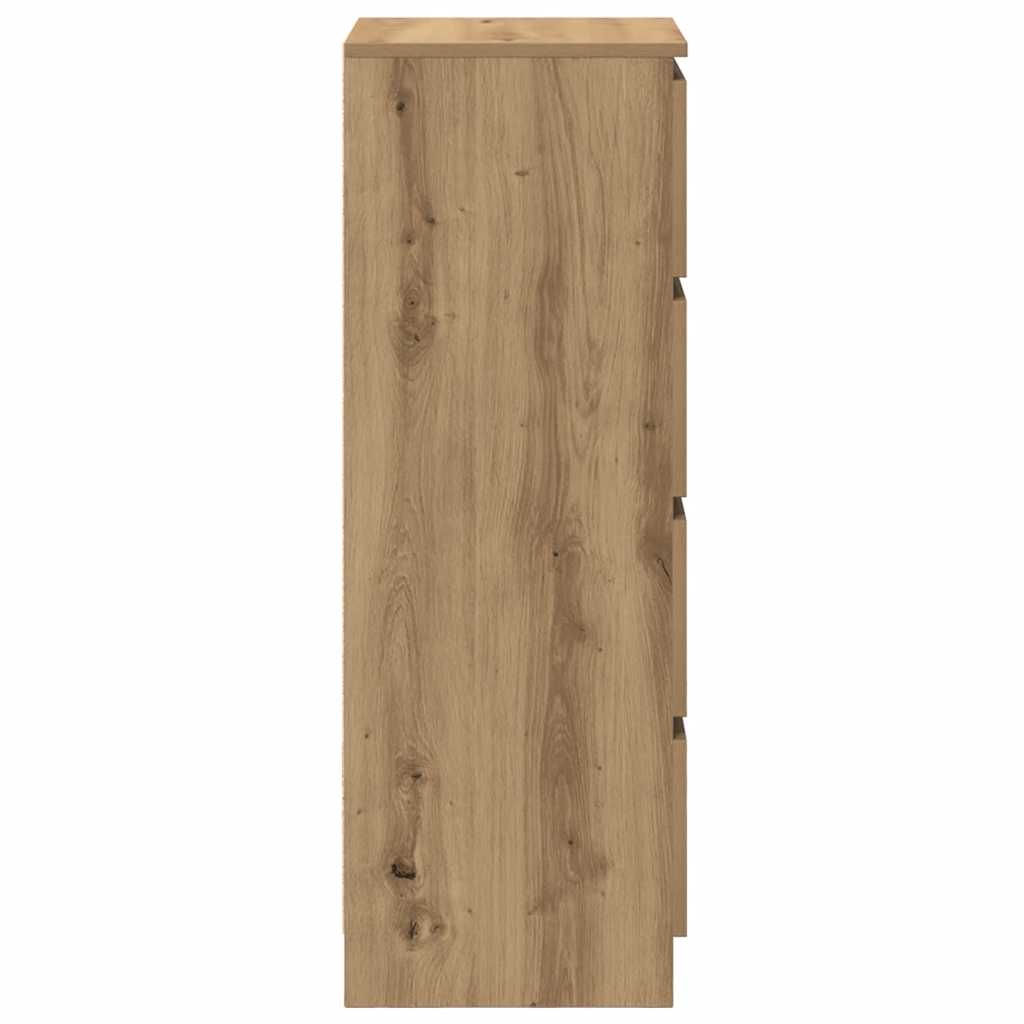 vidaXL Sideboard Artisan Oak 37.5x35x99 cm Engineered Wood