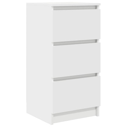 vidaXL Sideboard White 37.5x35x76 cm Engineered Wood