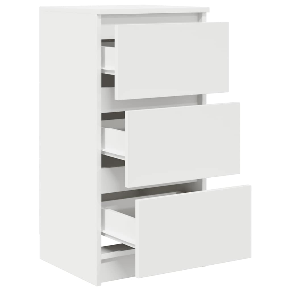vidaXL Sideboard White 37.5x35x76 cm Engineered Wood