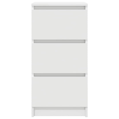 vidaXL Sideboard White 37.5x35x76 cm Engineered Wood