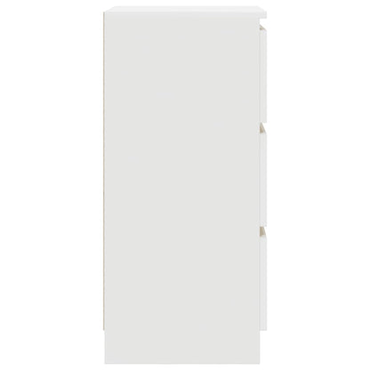 vidaXL Sideboard White 37.5x35x76 cm Engineered Wood