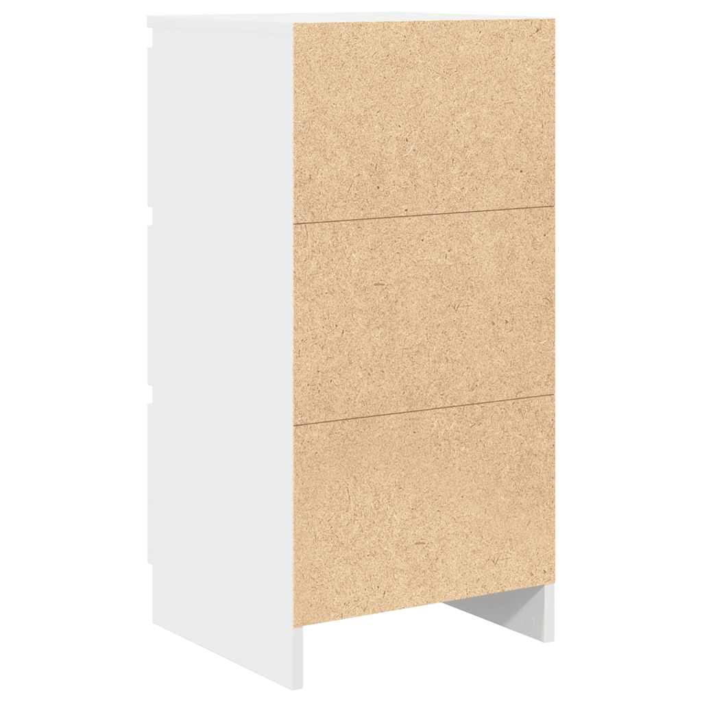 vidaXL Sideboard White 37.5x35x76 cm Engineered Wood