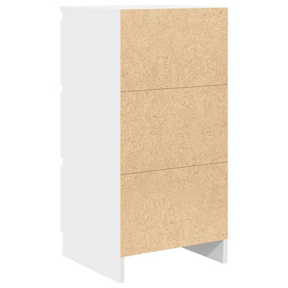 vidaXL Sideboard White 37.5x35x76 cm Engineered Wood