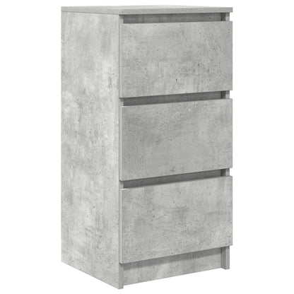 vidaXL Sideboard Concrete Grey 37.5x35x76 cm Engineered Wood