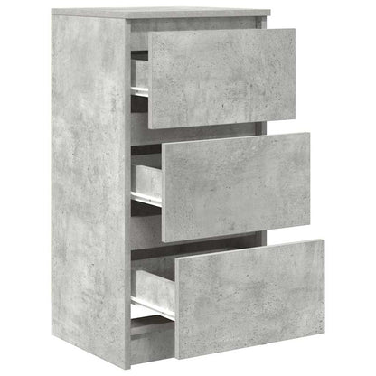 vidaXL Sideboard Concrete Grey 37.5x35x76 cm Engineered Wood
