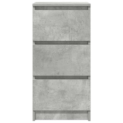 vidaXL Sideboard Concrete Grey 37.5x35x76 cm Engineered Wood