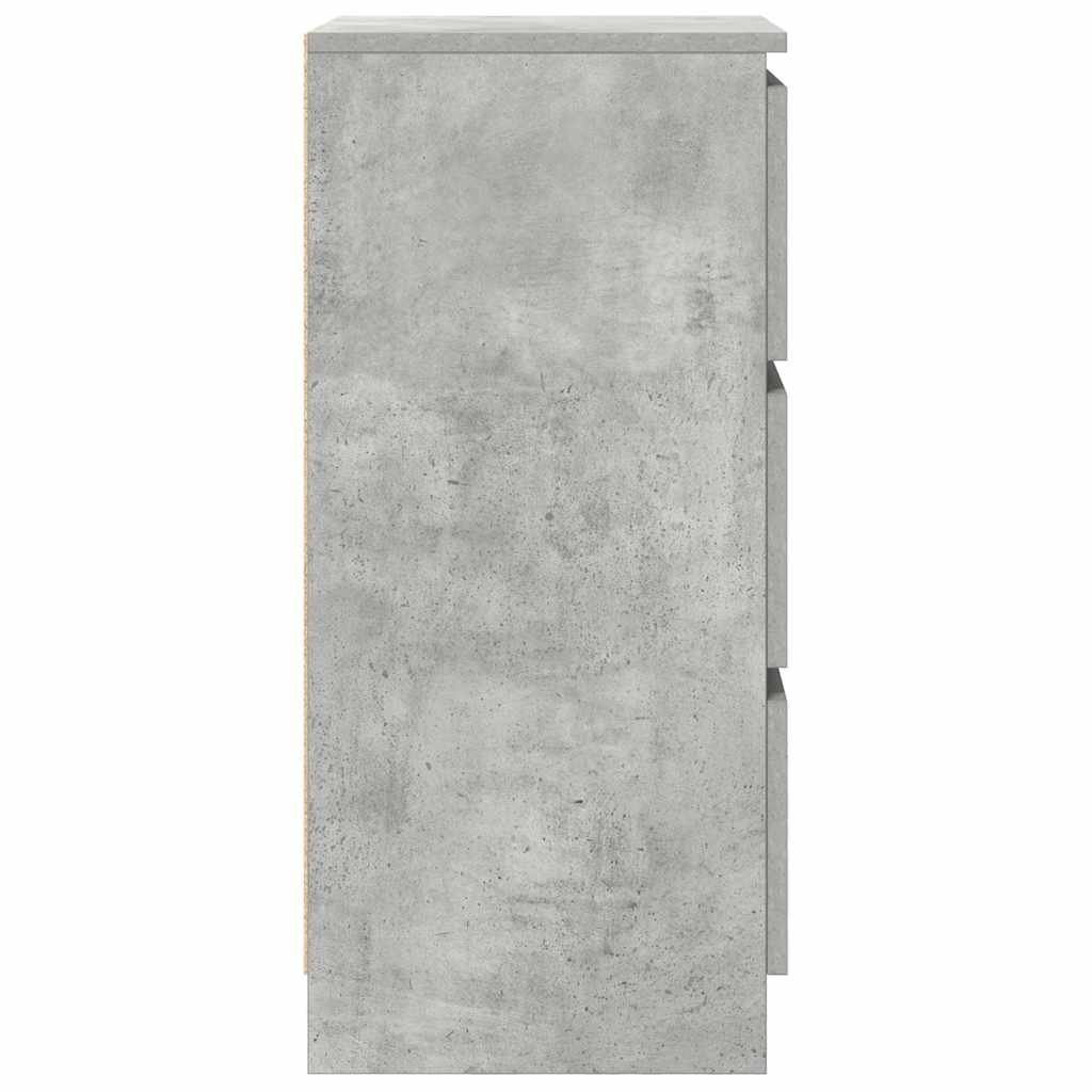 vidaXL Sideboard Concrete Grey 37.5x35x76 cm Engineered Wood