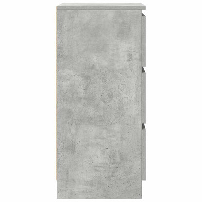 vidaXL Sideboard Concrete Grey 37.5x35x76 cm Engineered Wood