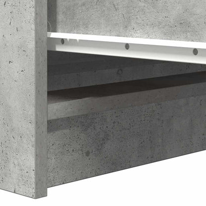 vidaXL Sideboard Concrete Grey 37.5x35x76 cm Engineered Wood
