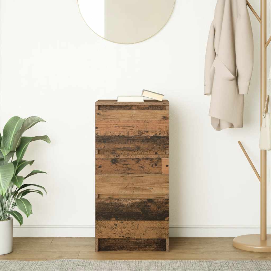 vidaXL Sideboard Old Wood 37.5x35x76 cm Engineered Wood
