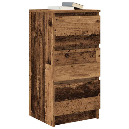 vidaXL Sideboard Old Wood 37.5x35x76 cm Engineered Wood