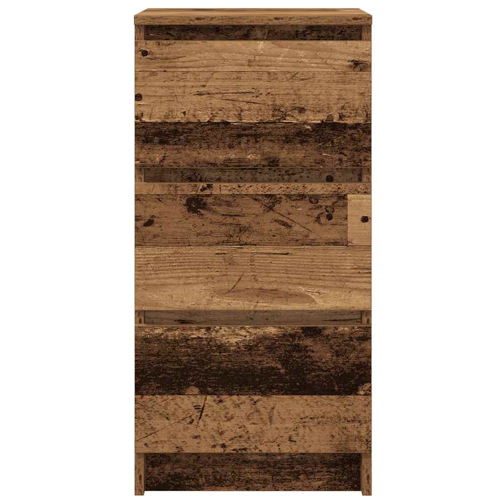 vidaXL Sideboard Old Wood 37.5x35x76 cm Engineered Wood