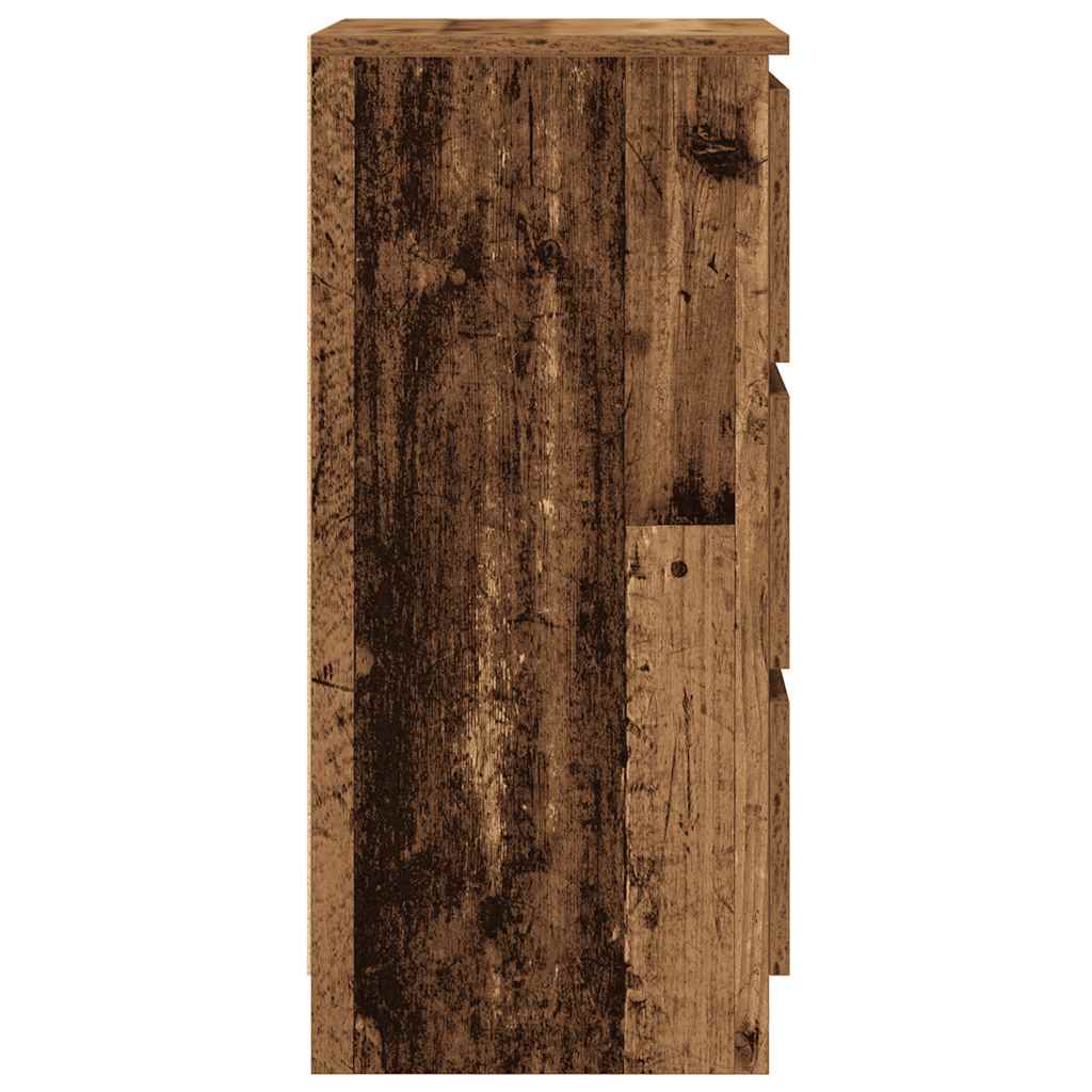 vidaXL Sideboard Old Wood 37.5x35x76 cm Engineered Wood