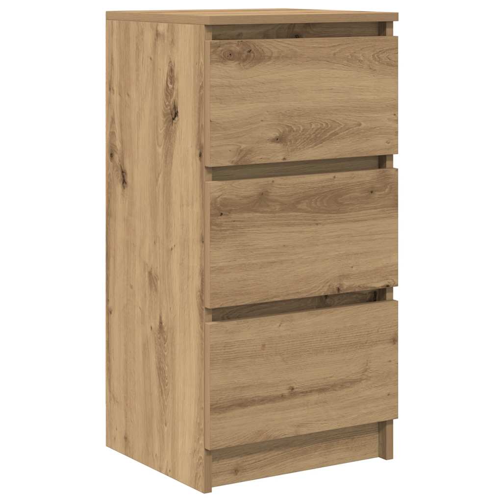 vidaXL Sideboard Artisan Oak 37.5x35x76 cm Engineered Wood