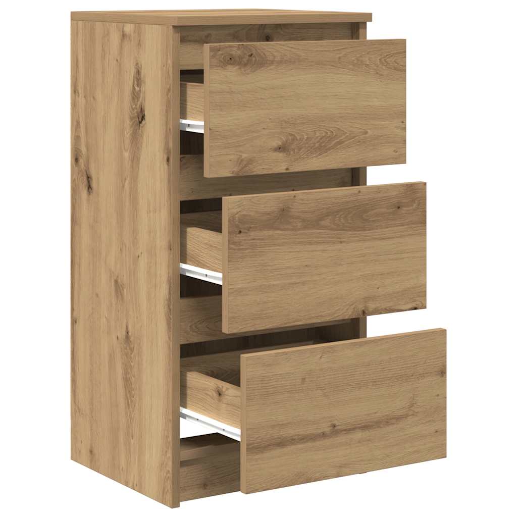 vidaXL Sideboard Artisan Oak 37.5x35x76 cm Engineered Wood