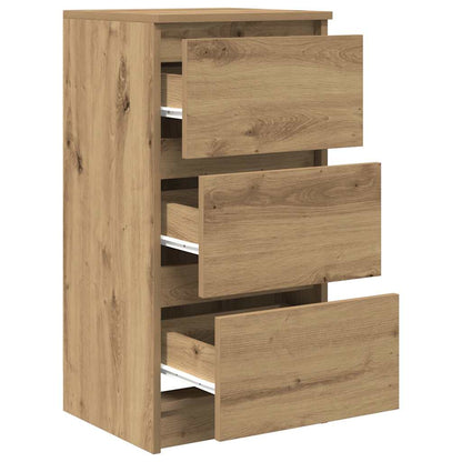 vidaXL Sideboard Artisan Oak 37.5x35x76 cm Engineered Wood