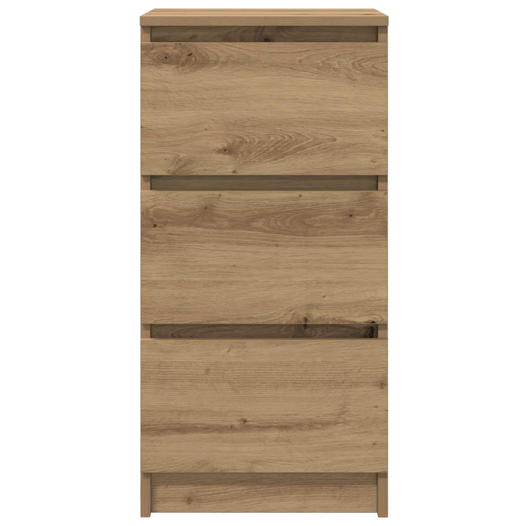 vidaXL Sideboard Artisan Oak 37.5x35x76 cm Engineered Wood