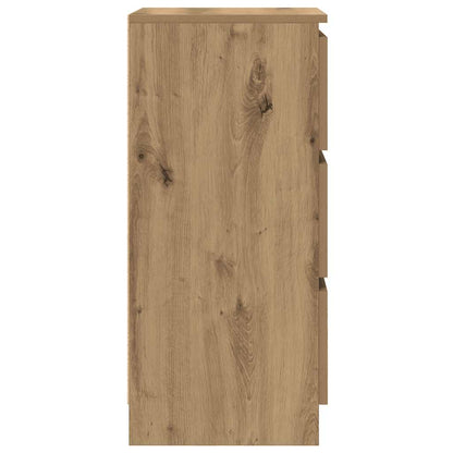 vidaXL Sideboard Artisan Oak 37.5x35x76 cm Engineered Wood