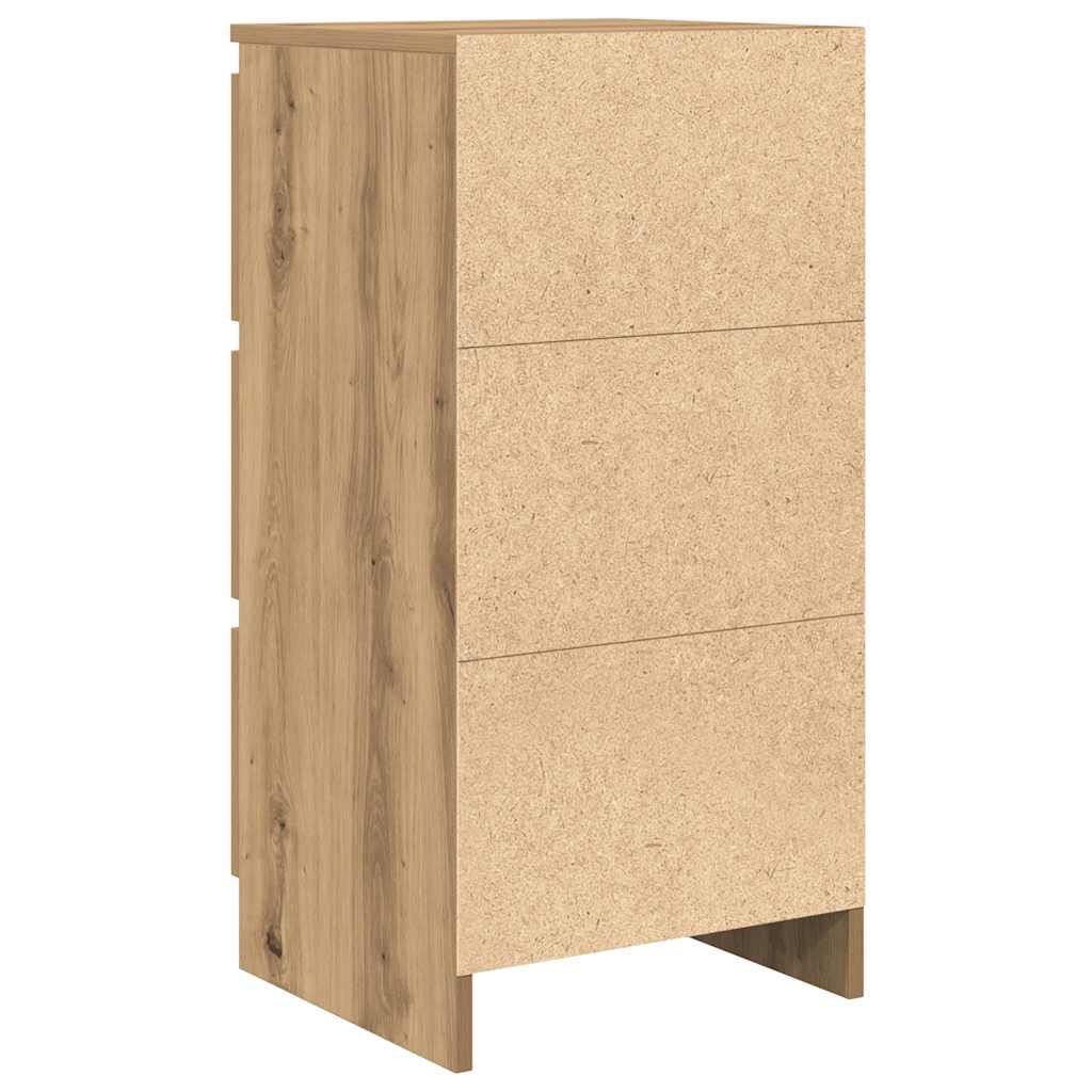 vidaXL Sideboard Artisan Oak 37.5x35x76 cm Engineered Wood