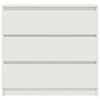 vidaXL Sideboard White 80x35x76 cm Engineered Wood