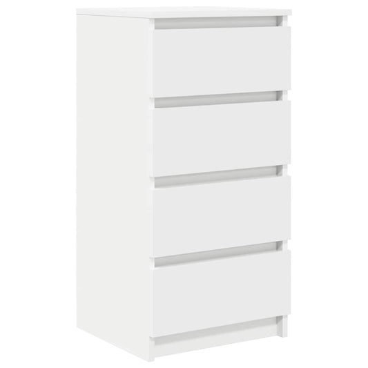 vidaXL Sideboard White 37.5x35x76 cm Engineered Wood