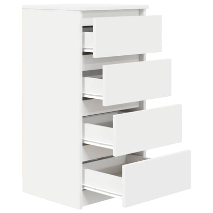 vidaXL Sideboard White 37.5x35x76 cm Engineered Wood