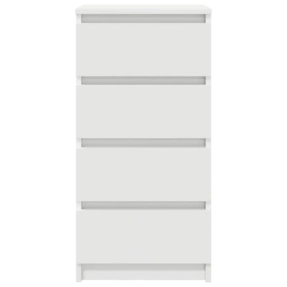vidaXL Sideboard White 37.5x35x76 cm Engineered Wood