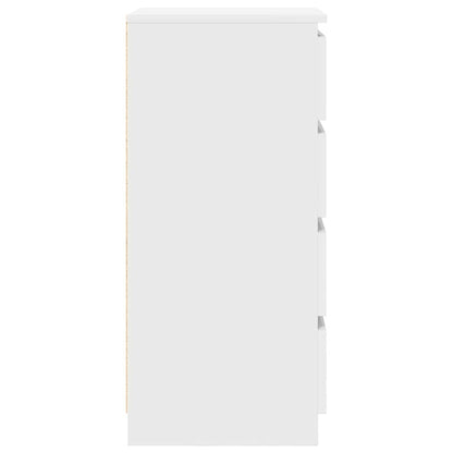 vidaXL Sideboard White 37.5x35x76 cm Engineered Wood