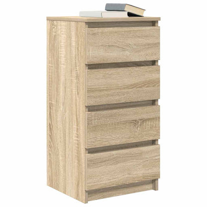 vidaXL Sideboard Sonoma Oak 37.5x35x76 cm Engineered Wood