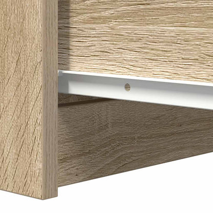 vidaXL Sideboard Sonoma Oak 37.5x35x76 cm Engineered Wood