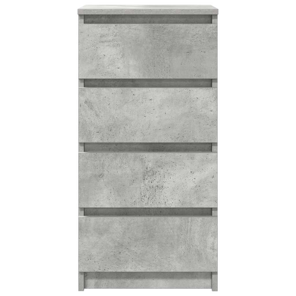 vidaXL Sideboard Concrete Grey 37.5x35x76 cm Engineered Wood