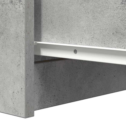 vidaXL Sideboard Concrete Grey 37.5x35x76 cm Engineered Wood
