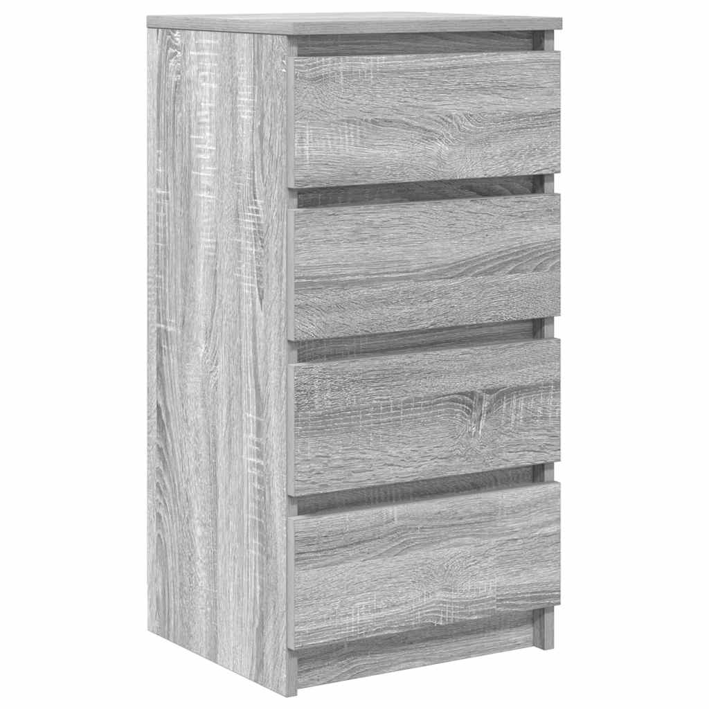 vidaXL Sideboard Grey Sonoma 37.5x35x76 cm Engineered Wood
