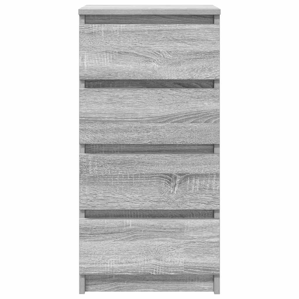 vidaXL Sideboard Grey Sonoma 37.5x35x76 cm Engineered Wood