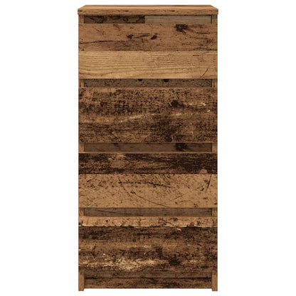 vidaXL Sideboard Old Wood 37.5x35x76 cm Engineered Wood